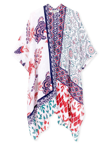 Ethnic Print Kimono - Shopmossrose
